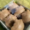 bánh bò chuối hồng