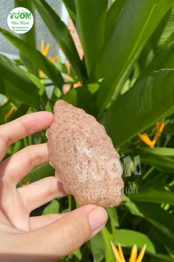 bánh bò chuối hồng