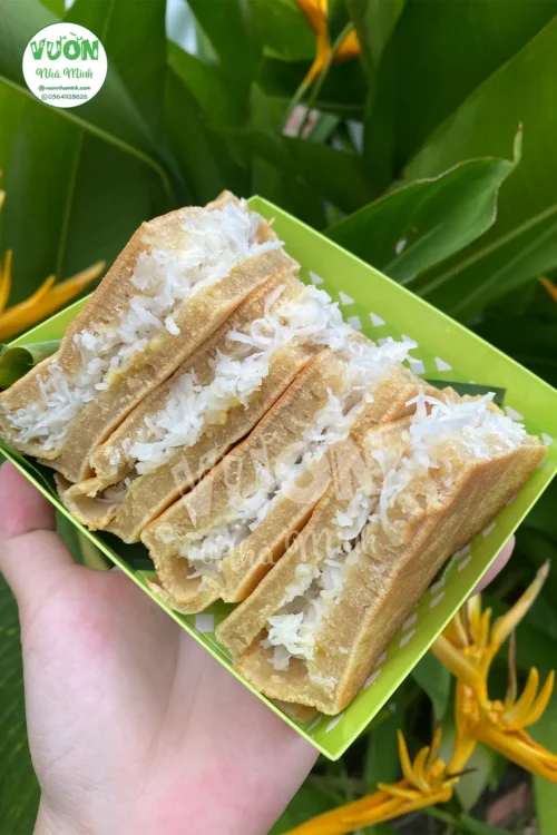 bánh bò kẹp dừa cade