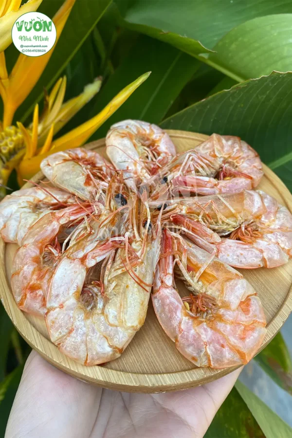 tôm khô muối ớt nguyên vỏ