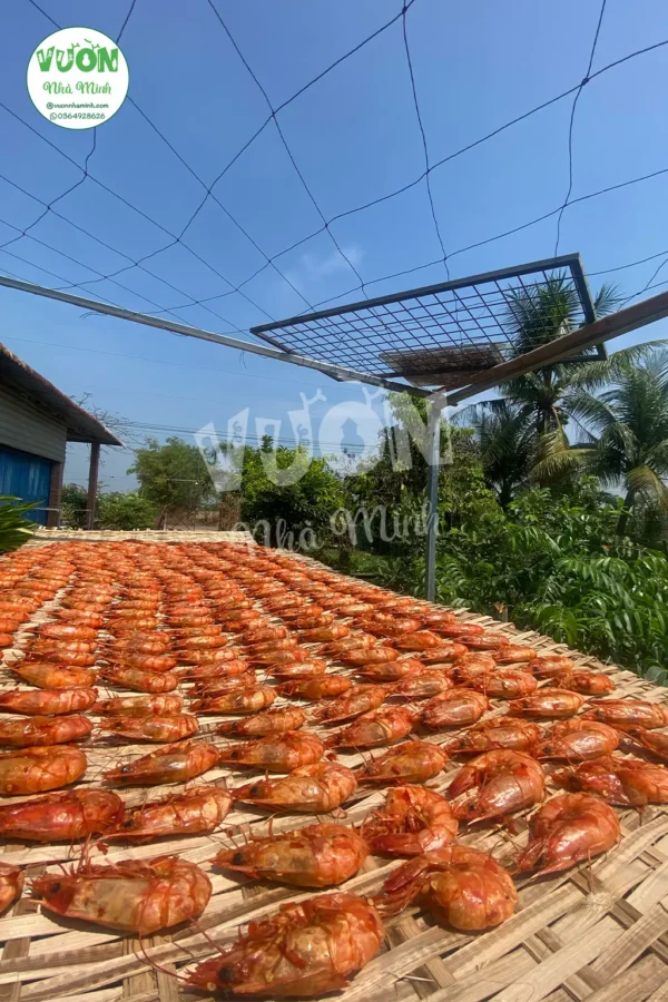 tôm khô muối ớt nguyên vỏ