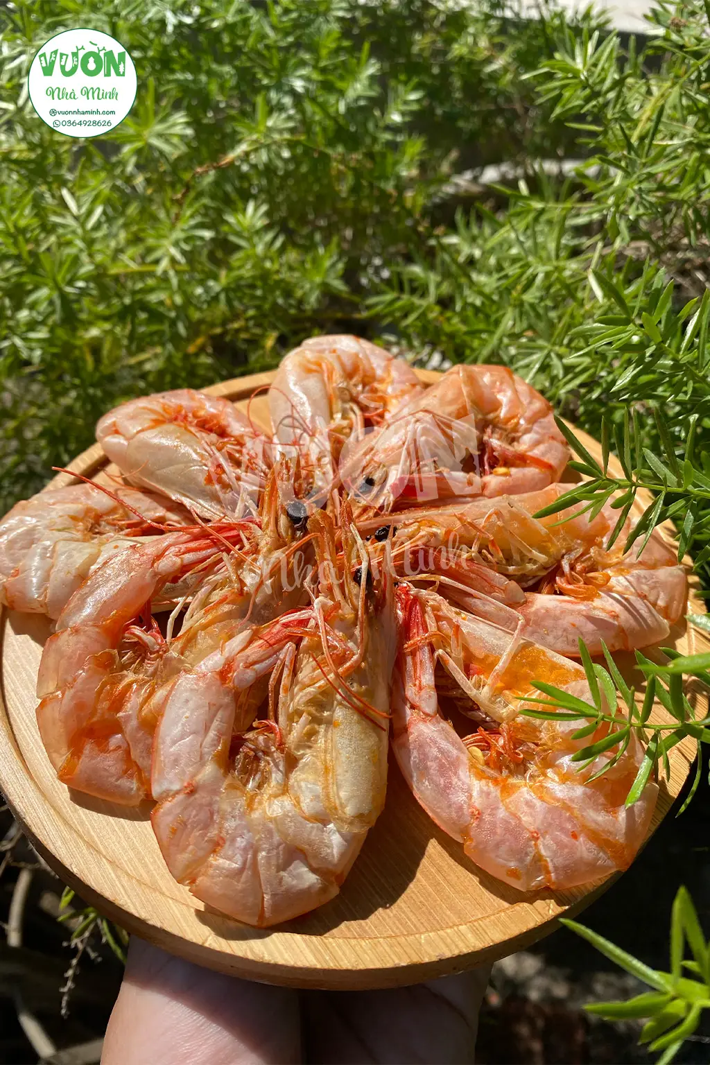 tôm khô muối ớt nguyên vỏ