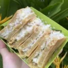 bánh bò kẹp dừa